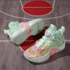 imageJMFCHI Kids Basketball Shoes Hightop Sports Shoes Sneakers Durable Laceup NonSlip Running Shoes Secure for Little Kids Big Kids and Boys GirlsGreen836