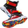 imageJMFCHI Kids Basketball Shoes Hightop Sports Shoes Sneakers Durable Laceup NonSlip Running Shoes Secure for Little Kids Big Kids and Boys GirlsRed8136