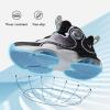 imageJMFCHI Kids Basketball Shoes Hightop Sports Shoes Sneakers Durable Laceup NonSlip Running Shoes Secure for Little Kids Big Kids and Boys GirlsWhiteBlack8235