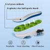 imageJMFCHI Kids Basketball Shoes Hightop Sports Shoes Sneakers Durable Laceup NonSlip Running Shoes Secure for Little Kids Big Kids and Boys GirlsWhiteBlack8235