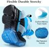 imageJMFCHI Womens Sneakers Walking Shoes Mesh Lace up Tennis Shoes Fashion Non Slip Casual Workout Sneaker Gym SportsBlackBlue