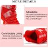 imageJMFCHI Womens Sneakers Walking Shoes Mesh Lace up Tennis Shoes Fashion Non Slip Casual Workout Sneaker Gym SportsRed