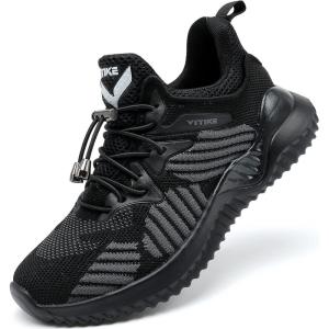 imageJMFCHI Boys Girls Kids Sneakers Knitted Mesh Sports Shoes Breathable Lightweight Running Shoes for Kids Fashion Athletic Casual ShoesClassic Black