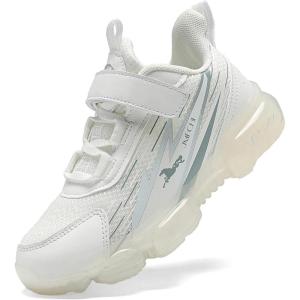 imageJMFCHI Boys Girls Kids Sneakers Knitted Mesh Sports Shoes Breathable Lightweight Running Shoes for Kids Fashion Athletic Casual ShoesWhite8169