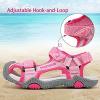 imageJMFCHI Boys Girls Sports Sandals Summer Kids Closed Toe Outdoor Sandals Athletic Water Shoes Sandals Child Pool Beach Sandals Quick Drying Slip ResistantPink8062