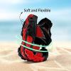 imageJMFCHI Boys Girls Sports Sandals Summer Kids Closed Toe Outdoor Sandals Athletic Water Shoes Sandals Child Pool Beach Sandals Quick Drying Slip ResistantBlackRed8009