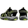 imageJMFCHI Boys Girls Sports Sandals Summer Kids Closed Toe Outdoor Sandals Athletic Water Shoes Sandals Child Pool Beach Sandals Quick Drying Slip ResistantBlackGreen8109
