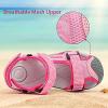 imageJMFCHI Boys Girls Sports Sandals Summer Kids Closed Toe Outdoor Sandals Athletic Water Shoes Sandals Child Pool Beach Sandals Quick Drying Slip ResistantPink8062
