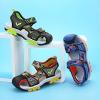 imageJMFCHI Boys Girls Sports Sandals Summer Kids Closed Toe Outdoor Sandals Athletic Water Shoes Sandals Child Pool Beach Sandals Quick Drying Slip ResistantGreyRed8036