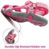 imageJMFCHI Boys Girls Sports Sandals Summer Kids Closed Toe Outdoor Sandals Athletic Water Shoes Sandals Child Pool Beach Sandals Quick Drying Slip ResistantPink8062