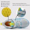 imageJMFCHI Boys Running Shoes Kids Sneakers Girls Athletic Tennis Shoe Breathable Lightweight Slip on Sports Knit Sock Sneaker Hightop