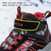 imageJMFCHI Kids Hiking Boots Boys Girls Outdoor Walking Climbing Sneaker Comfortable Nonslip Snow Shoes Hiker Boot Antiskid Steel Buckle Sole3black