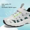 imageJMFCHI Kids Sneakers Boys Girls Tennis Running Shoes Outdoor Hiking Sneaker for Boys Athletic Breathable8185kgreenWhite