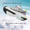 imageJMFCHI Kids Sneakers Boys Girls Tennis Running Shoes Outdoor Hiking Sneaker for Boys Athletic Breathable8185ksliverBrown