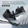 imageJMFCHI Kids Sneakers Boys Girls Tennis Running Shoes Outdoor Hiking Sneaker for Boys Athletic BreathableBlackGrey8227