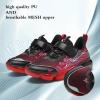 imageJMFCHI Kids Sneakers Boys Girls Tennis Running Shoes Outdoor Hiking Sneaker for Boys Athletic BreathableBlackRed8222qd