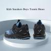 imageJMFCHI Kids Sneakers Boys Girls Tennis Running Shoes Outdoor Hiking Sneaker for Boys Athletic BreathableBlue8227