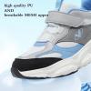 imageJMFCHI Kids Sneakers Boys Girls Tennis Running Shoes Outdoor Hiking Sneaker for Boys Athletic BreathableGreyBlue8225