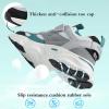 imageJMFCHI Kids Sneakers Boys Girls Tennis Running Shoes Outdoor Hiking Sneaker for Boys Athletic BreathableGreyGreen8225