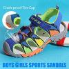 imageJMFCHI Boys Girls Sports Sandals Summer Kids Closed Toe Outdoor Sandals Athletic Water Shoes Sandals Child Pool Beach Sandals Quick Drying Slip ResistantBlueGreen8009