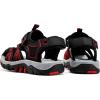 imageJMFCHI Boys Girls Sports Sandals Summer Kids Closed Toe Outdoor Sandals Athletic Water Shoes Sandals Child Pool Beach Sandals Quick Drying Slip ResistantBlackRed8109
