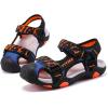 imageJMFCHI Boys Girls Sports Sandals Summer Kids Closed Toe Outdoor Sandals Athletic Water Shoes Sandals Child Pool Beach Sandals Quick Drying Slip ResistantBlackBlue8062