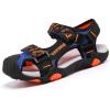 imageJMFCHI Boys Girls Sports Sandals Summer Kids Closed Toe Outdoor Sandals Athletic Water Shoes Sandals Child Pool Beach Sandals Quick Drying Slip ResistantBlackBlue8062