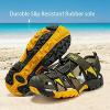 imageJMFCHI Boys Girls Sports Sandals Summer Kids Closed Toe Outdoor Sandals Athletic Water Shoes Sandals Child Pool Beach Sandals Quick Drying Slip ResistantOlive Green8009
