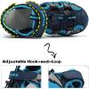 imageJMFCHI Boys Girls Sports Sandals Summer Kids Closed Toe Outdoor Sandals Athletic Water Shoes Sandals Child Pool Beach Sandals Quick Drying Slip Resistant8009greyBlue