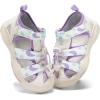 imageJMFCHI Boys Girls Sports Sandals Summer Kids Closed Toe Outdoor Sandals Athletic Water Shoes Sandals Child Pool Beach Sandals Quick Drying Slip Resistant2520whitePurple