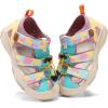 imageJMFCHI Boys Girls Sports Sandals Summer Kids Closed Toe Outdoor Sandals Athletic Water Shoes Sandals Child Pool Beach Sandals Quick Drying Slip Resistant2520brownPurpleColorful