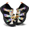 imageJMFCHI Boys Girls Sports Sandals Summer Kids Closed Toe Outdoor Sandals Athletic Water Shoes Sandals Child Pool Beach Sandals Quick Drying Slip Resistant2520blackPurpleColorful