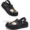 imageJMFCHI Boys Girls Sports Sandals Summer Kids Closed Toe Outdoor Sandals Athletic Water Shoes Sandals Child Pool Beach Sandals Quick Drying Slip Resistant2502black
