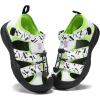 imageJMFCHI Boys Girls Sports Sandals Summer Kids Closed Toe Outdoor Sandals Athletic Water Shoes Sandals Child Pool Beach Sandals Quick Drying Slip Resistant2520blackGreen