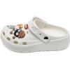 imageJMFCHI Boys Girls Sports Sandals Summer Kids Closed Toe Outdoor Sandals Athletic Water Shoes Sandals Child Pool Beach Sandals Quick Drying Slip Resistant2502white
