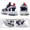imageJMFCHI Boys Girls Sports Sandals Summer Kids Closed Toe Outdoor Sandals Athletic Water Shoes Sandals Child Pool Beach Sandals Quick Drying Slip Resistant8266blueWhiteRed