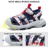 imageJMFCHI Boys Girls Sports Sandals Summer Kids Closed Toe Outdoor Sandals Athletic Water Shoes Sandals Child Pool Beach Sandals Quick Drying Slip Resistant8266blueWhiteRed