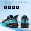 imageJMFCHI Kids Sneakers Boys Girls Tennis Running Shoes Outdoor Hiking Sneaker for Boys Athletic BreathableBlackBlue8267