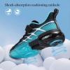 imageJMFCHI Kids Sneakers Boys Girls Tennis Running Shoes Outdoor Hiking Sneaker for Boys Athletic BreathableBlackBlue8267