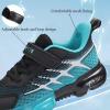 imageJMFCHI Kids Sneakers Boys Girls Tennis Running Shoes Outdoor Hiking Sneaker for Boys Athletic BreathableBlackBlue8267