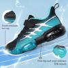 imageJMFCHI Kids Sneakers Boys Girls Tennis Running Shoes Outdoor Hiking Sneaker for Boys Athletic BreathableBlackBlue8267