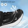 imageJMFCHI Boys Girls Kids Sneakers Knitted Mesh Sports Shoes Breathable Lightweight Running Shoes for Kids Fashion Athletic Casual ShoesBlackWhite8275