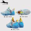 imageJMFCHI FASHION Boys Running Shoes Kids Sneakers Girls Athletic Tennis Shoe Breathable Lightweight Slip on Sports Knit Sock Sneaker Hightop