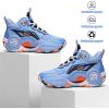 imageJMFCHI Kids Basketball Shoes Hightop Sports Shoes Sneakers Durable Laceup NonSlip Running Shoes Secure for Little Kids Big Kids and Boys GirlsBlue8273
