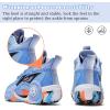 imageJMFCHI Kids Basketball Shoes Hightop Sports Shoes Sneakers Durable Laceup NonSlip Running Shoes Secure for Little Kids Big Kids and Boys GirlsBlue8273