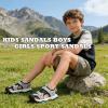 image:imageJMFCHI Boys Girls Sports Sandals Summer Kids Closed Toe Outdoor Sandals Athletic Water Shoes Sandals Child Pool Beach Sandals Quick Drying Slip Resistant8297beigeBlackGrey