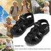 image:imageJMFCHI Boys Girls Sports Sandals Summer Kids Closed Toe Outdoor Sandals Athletic Water Shoes Sandals Child Pool Beach Sandals Quick Drying Slip Resistant8009greyBlack
