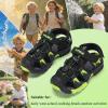 image:imageJMFCHI Boys Girls Sports Sandals Summer Kids Closed Toe Outdoor Sandals Athletic Water Shoes Sandals Child Pool Beach Sandals Quick Drying Slip Resistant8009blackGreen