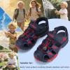 image:imageJMFCHI Boys Girls Sports Sandals Summer Kids Closed Toe Outdoor Sandals Athletic Water Shoes Sandals Child Pool Beach Sandals Quick Drying Slip Resistant8009dark BlueRed