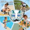 image:imageJMFCHI Boys Girls Sports Sandals Summer Kids Closed Toe Outdoor Sandals Athletic Water Shoes Sandals Child Pool Beach Sandals Quick Drying Slip Resistant8297beigeBlue